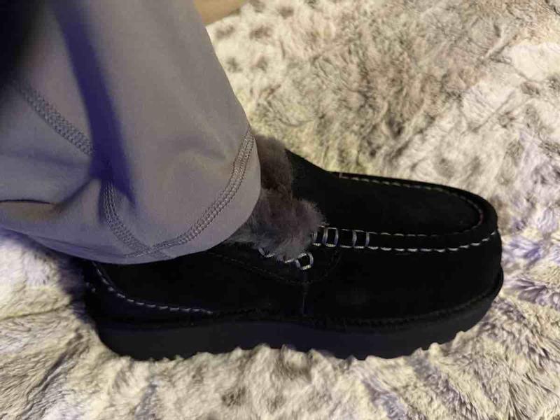 UGG® Ansley Parc Genuine Shearling Platform Slipper (Women