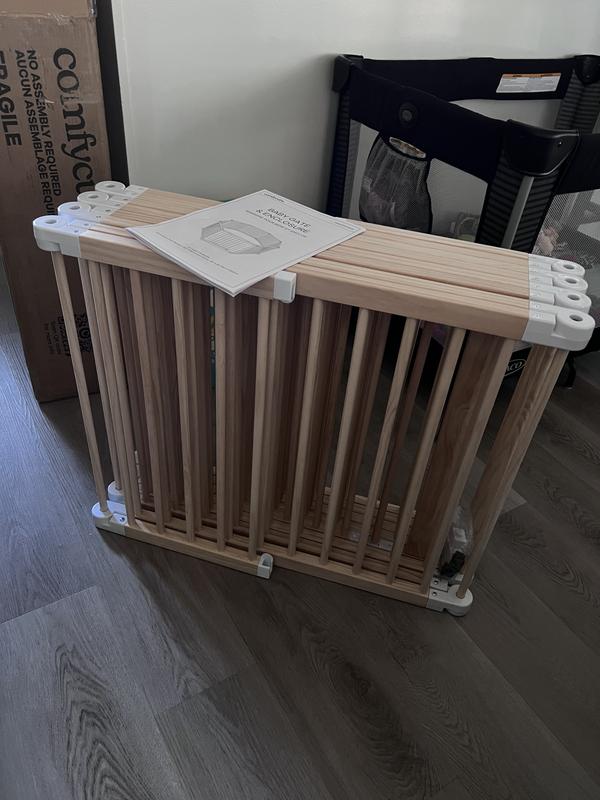 Customer photo for "Large and reliable baby gate"
