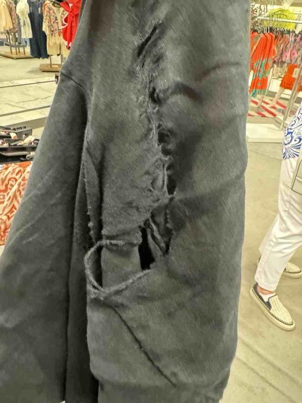 ripped while I was wearing them in public