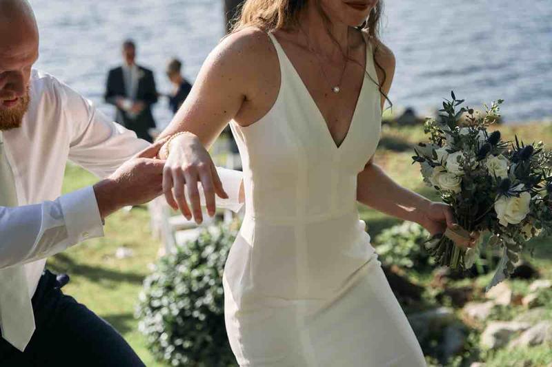 Perfect Minumal Wedding Dress