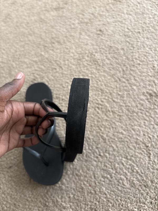 Customer photo for "Defect after a week of continuous wear."