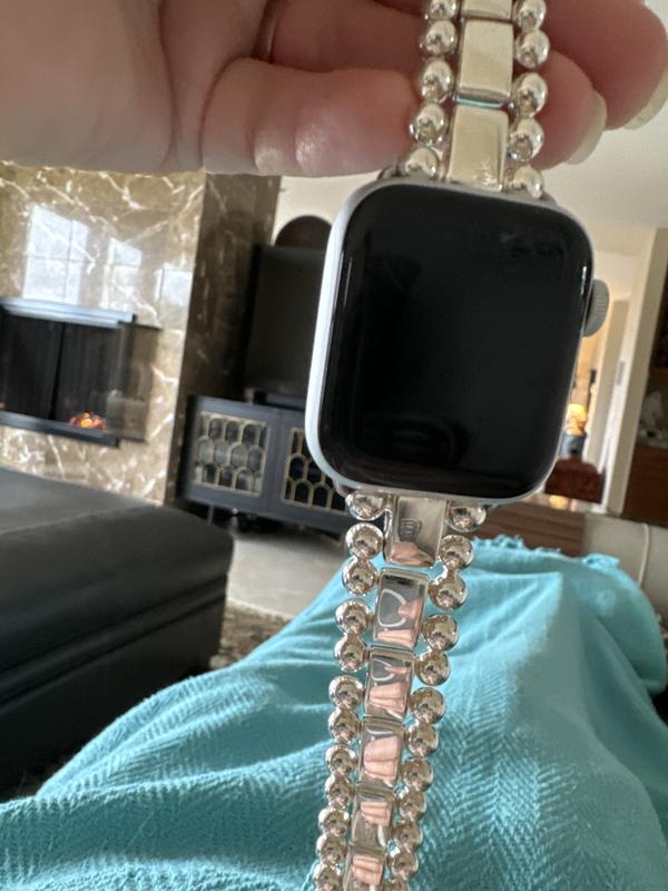 Customer photo for "Prettiest iPhone watch band I’ve ever seen"