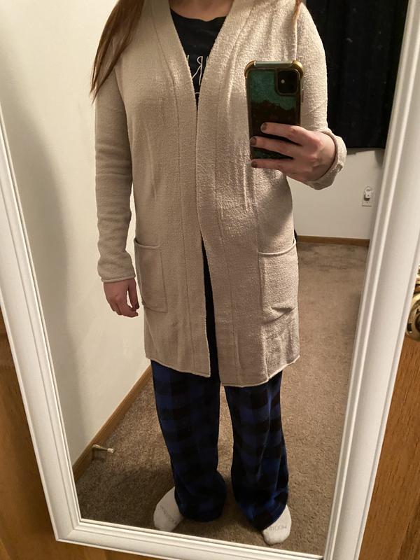 Customer photo for "Soft, Warm and True to Size!"