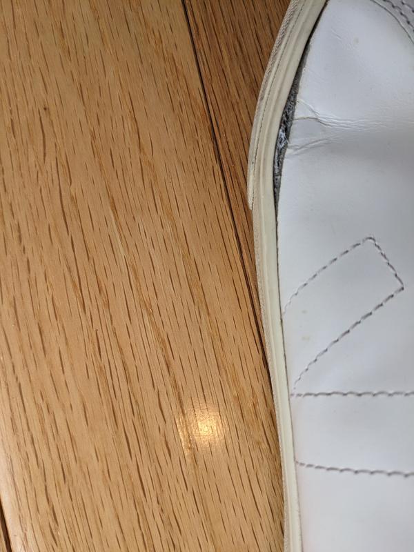 Leather Separated from Sole