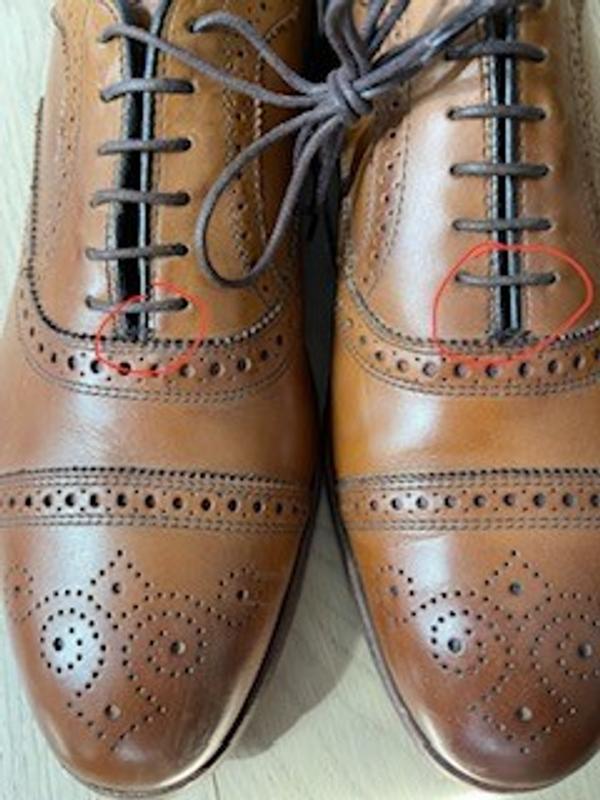 Quality control issues at Allen Edmonds?