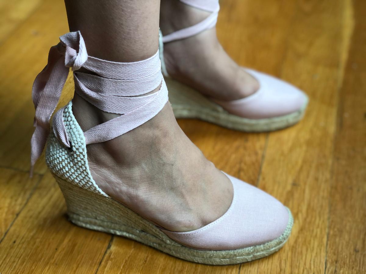 Customer photo for "Beautiful and comfortable espadrilles"