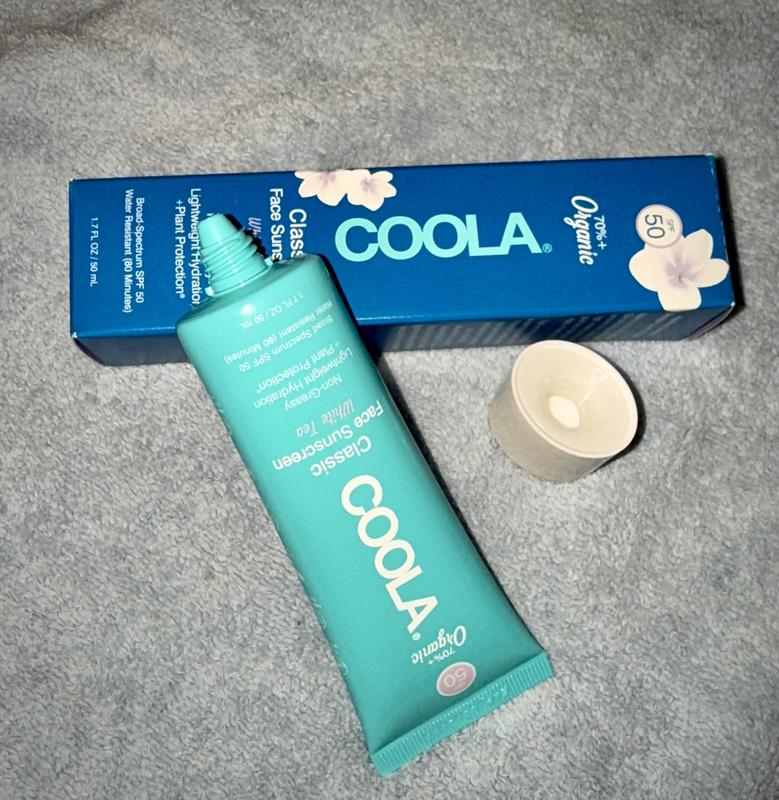 Customer photo for "New favorite sunscreen"