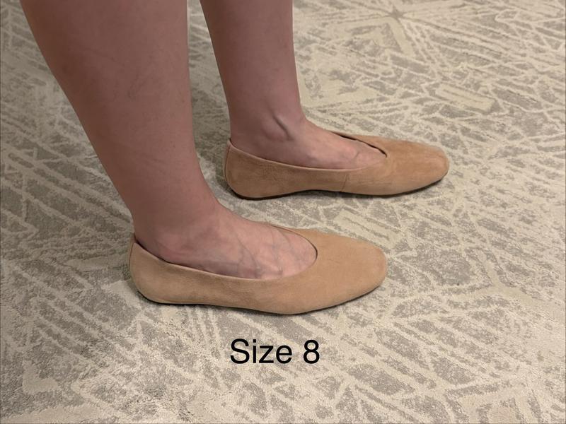 Customer photo for "Nice quality but odd fit"