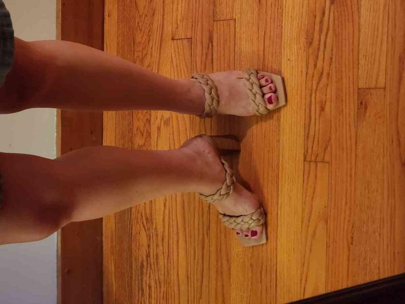 Customer photo for "Wide feet"
