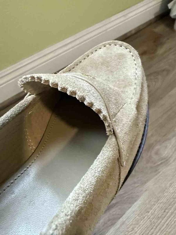 Customer photo for "Nordstrom sent me a used and worn pair."