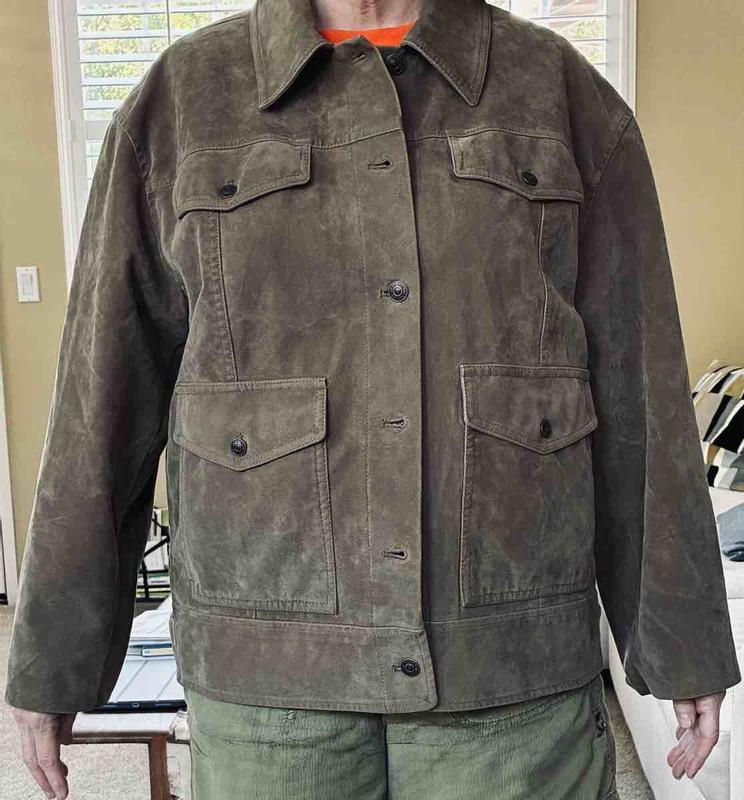 Customer photo for "Perfect coat for weekends and can be dressed up."