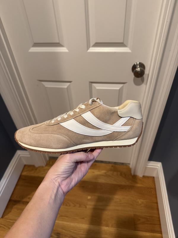 Cute shoe, runs very large & tongue looks cheap