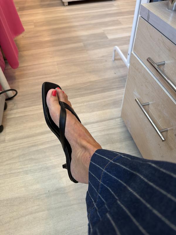 Customer photo for "Great summer elevated sandal!"