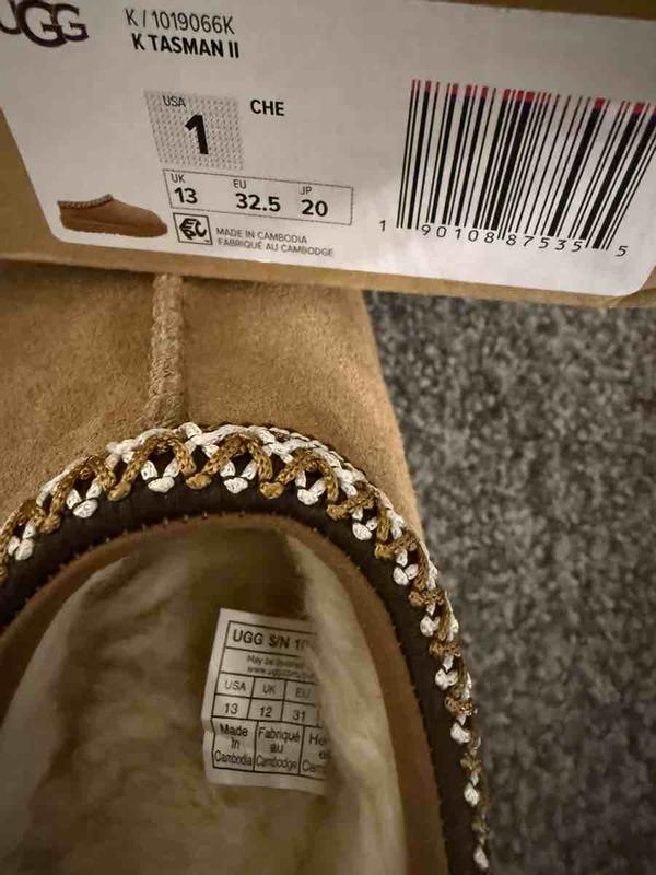 Customer photo for "wrong size in box"
