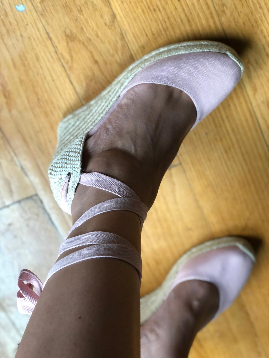 Customer photo for "Beautiful and comfortable espadrilles"