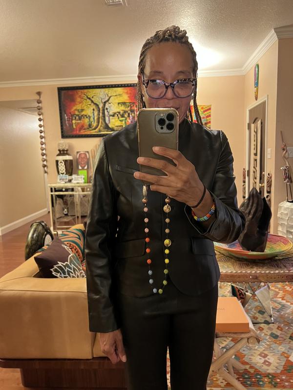 Customer photo for "Nice Jacket BUT Buttons AND Shipping"