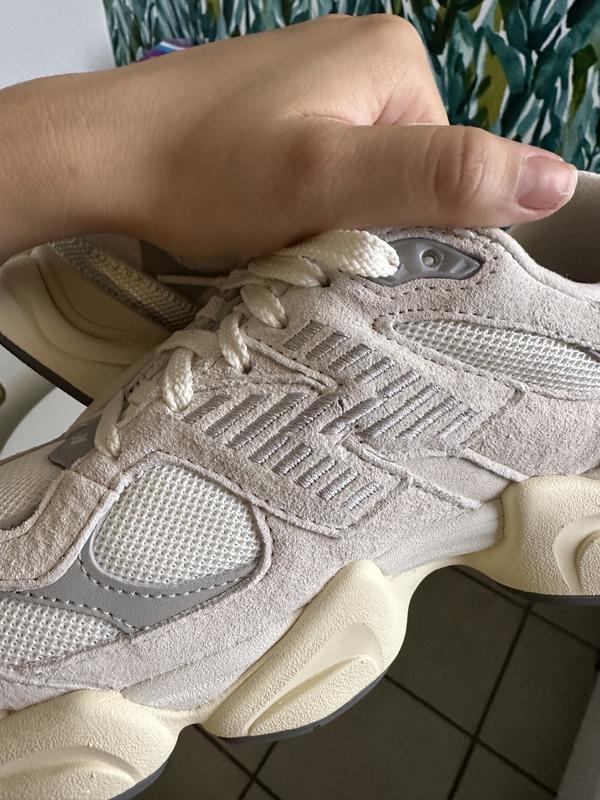 Nice shoes, too big, and had a small tear