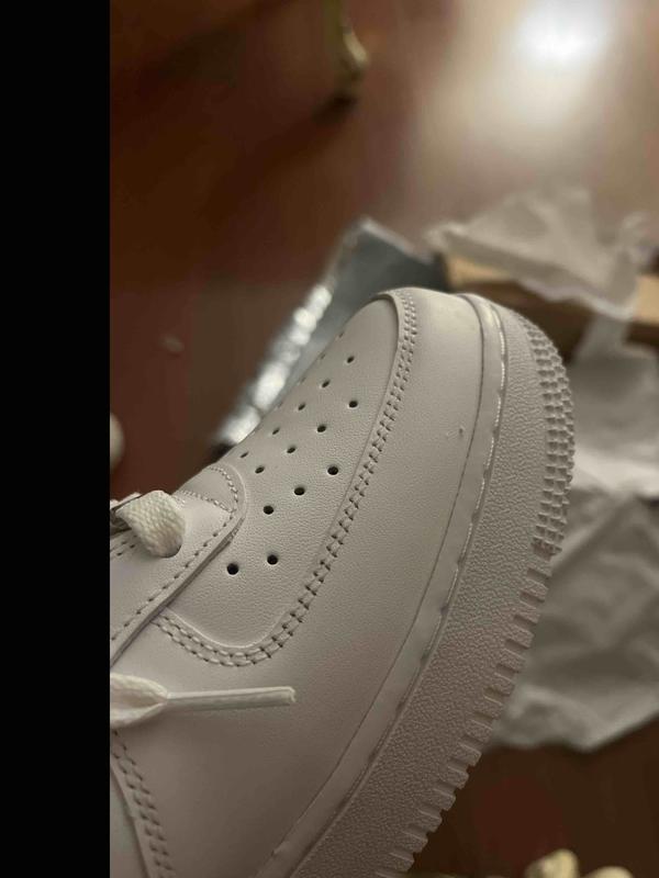 Customer photo for "recieved damaged shoes"