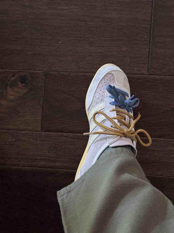 Customer photo for "Fun Shoe: attractive, comfortable. size down."