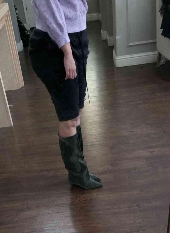 Customer photo for "Runs small"