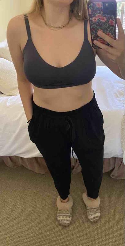 Customer photo for "soft but too much compression, small pads"