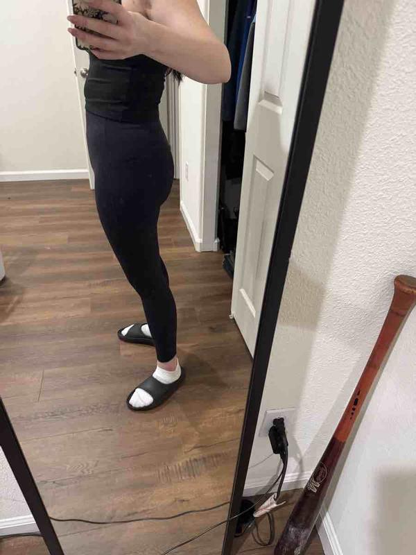 Customer photo for "More comfortable than Lululemon, less pricey"