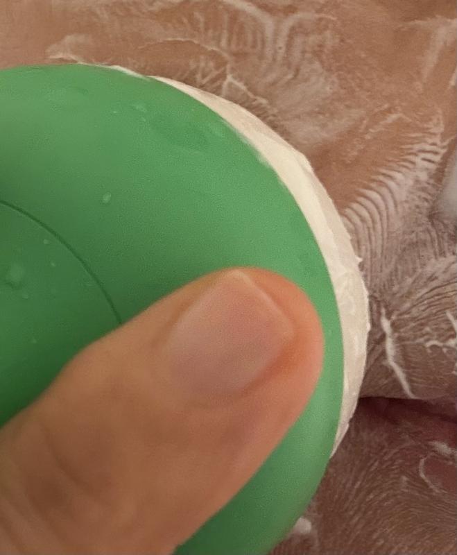 Customer photo for "Very soft and lathers up so well!"