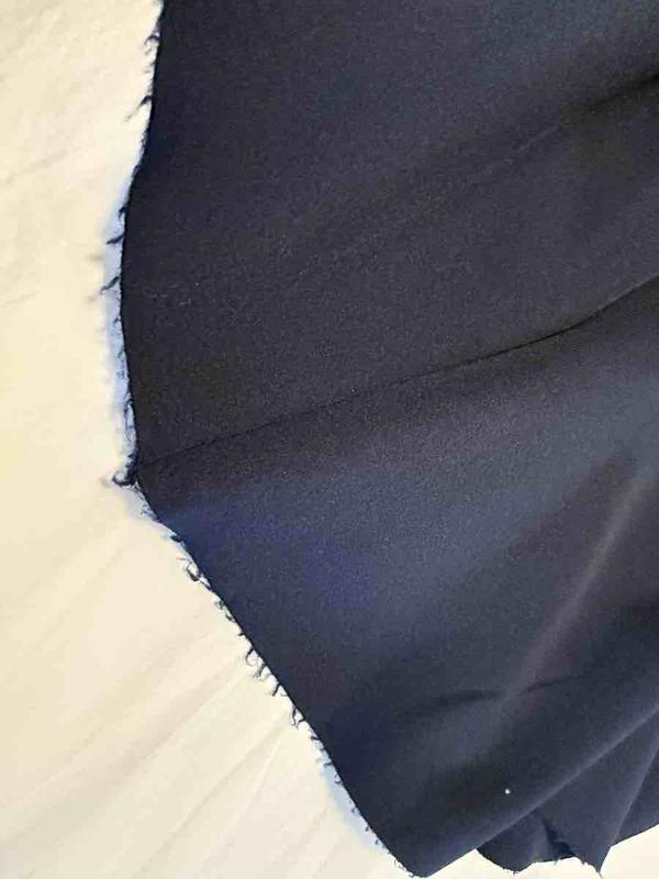 Raw Edge Frays (not hemmed)