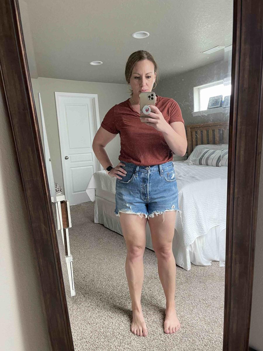 Fit my muscular thighs and bottom!