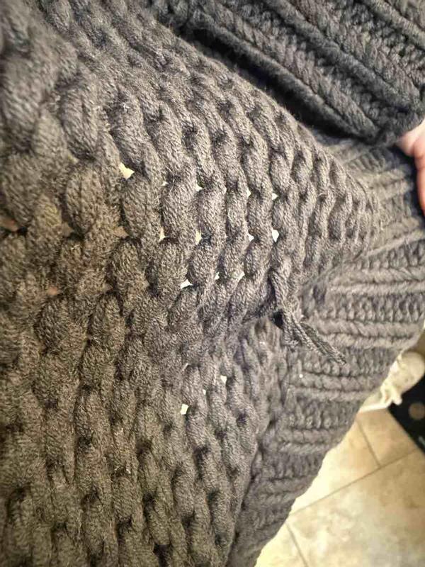 Customer photo for "arrived damaged"