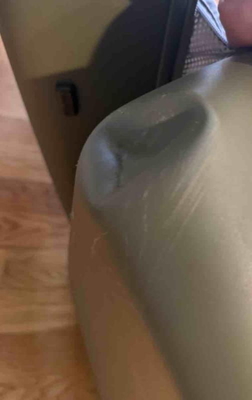 Customer photo for "used once"