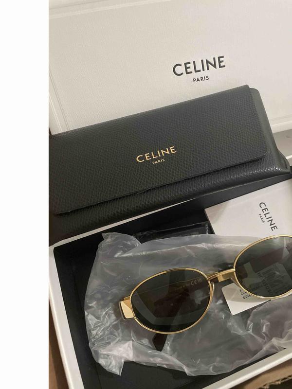 CELINE Triomphe 54mm Oval Sunglasses Nordstrom