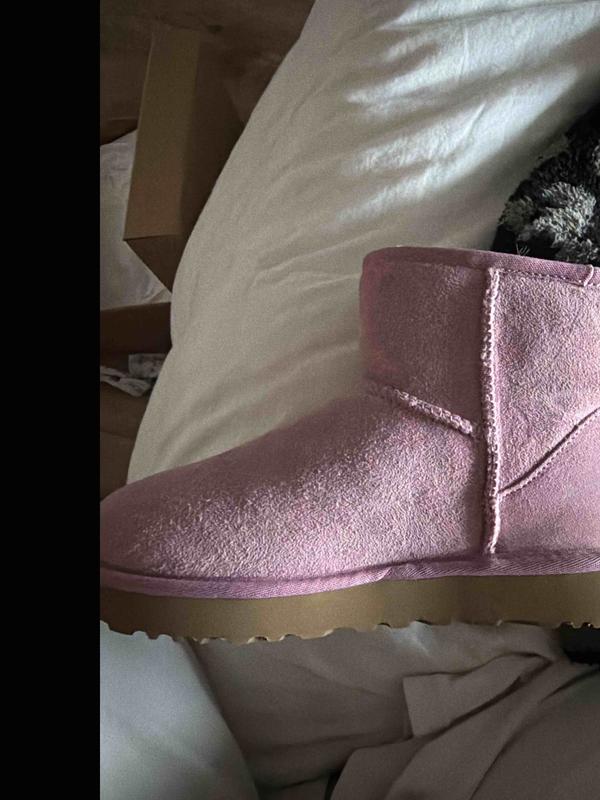Customer photo for "not very pink"