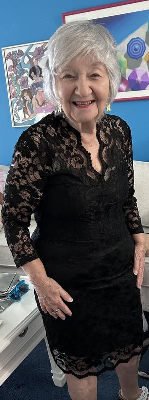 Customer photo for "Lovely lace dress"