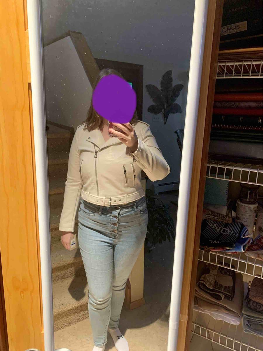 Customer photo for "buttery soft but short"