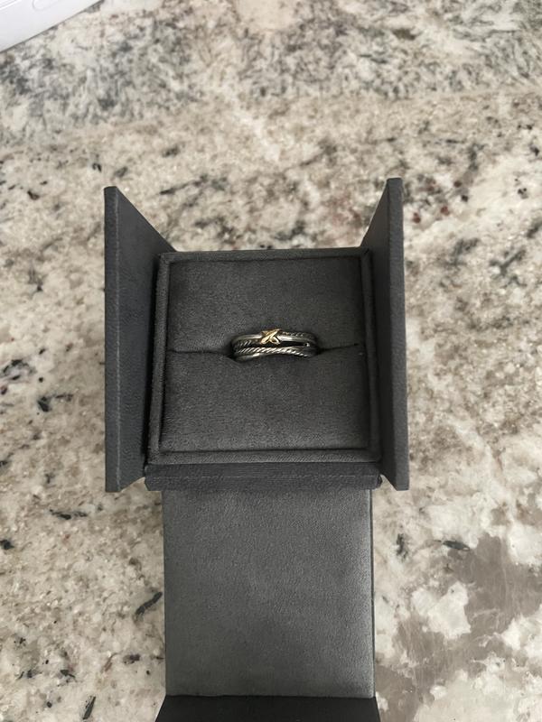 Customer photo for "Two tone ring not two tone enough"