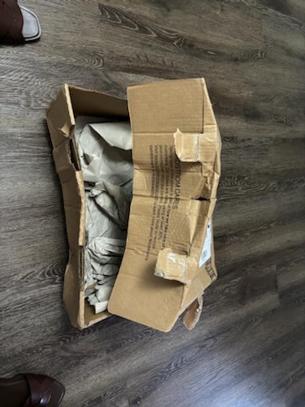Customer photo for "Excitement turns to Shame!!!"