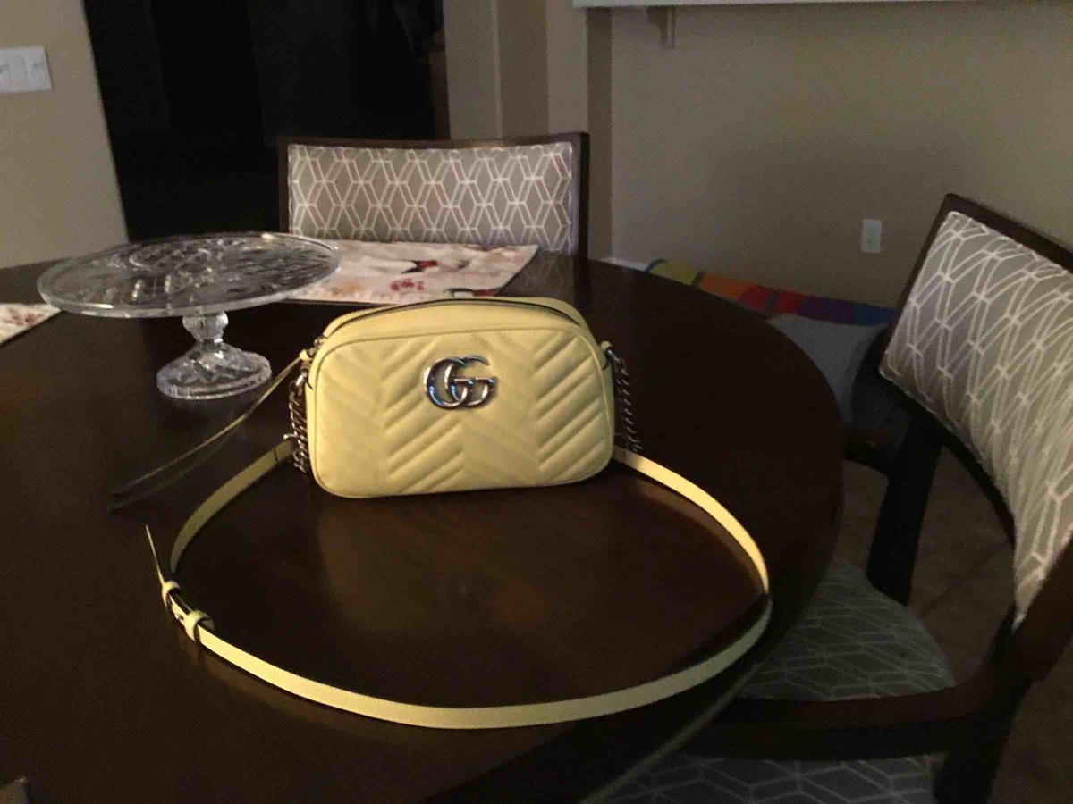 Customer photo for "Gucci bag"