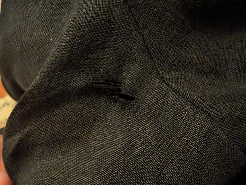 Ripped on second wear