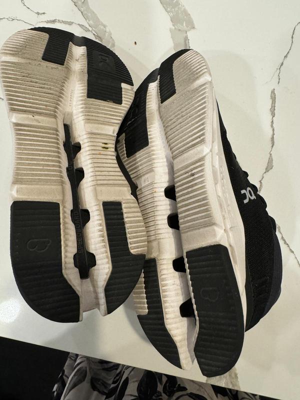 Customer photo for "Excellent but shoes came used"