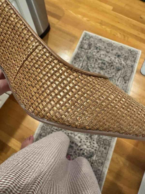 Customer photo for "Poor Quality Looked Worn Straight Out of the Box"