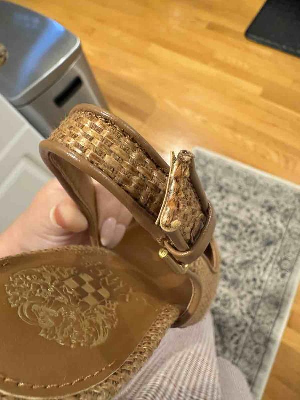 Customer photo for "Poor Quality Looked Worn Straight Out of the Box"