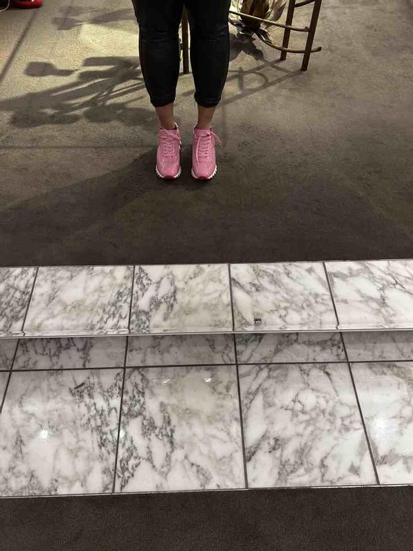Customer photo for "purchased the pink color"
