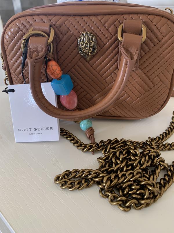 Extra Small Kensington Quilted Leather Duffle Bag