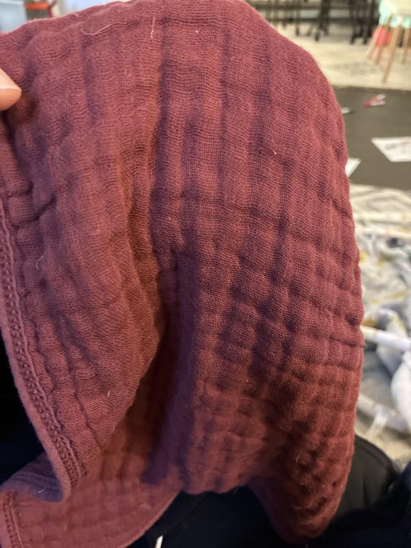 Customer photo for "Much needed burp cloths"