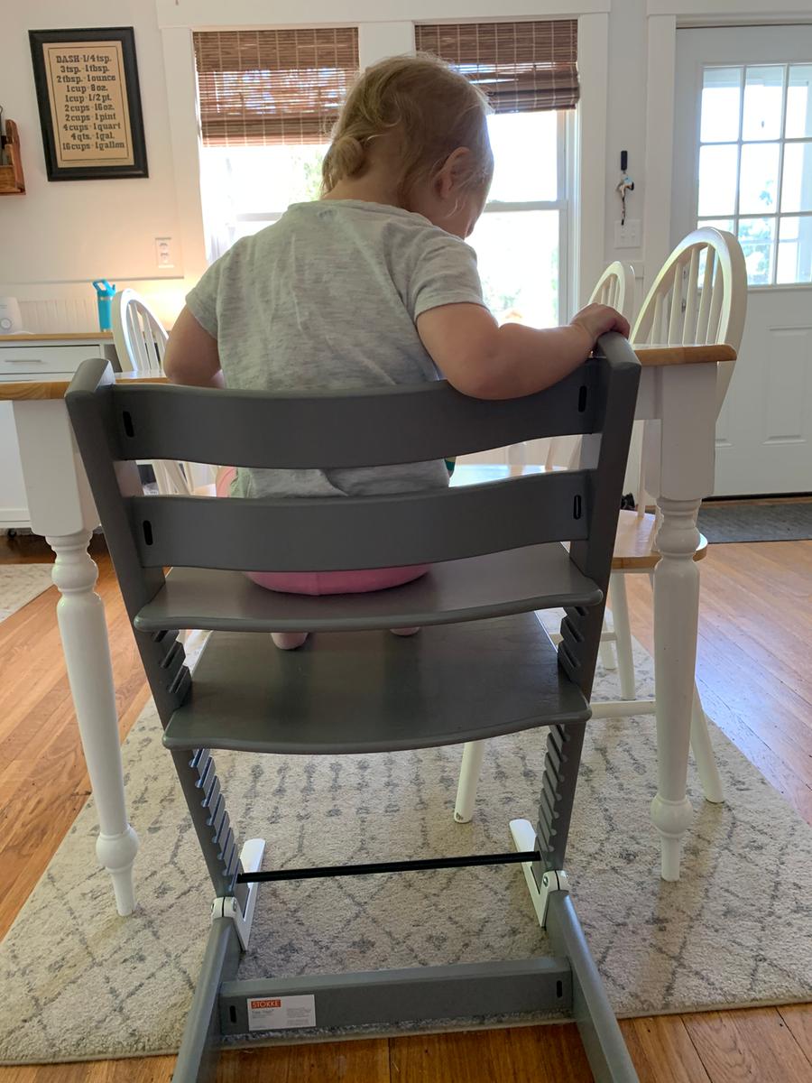 Customer photo for "Hands down best high chair!"