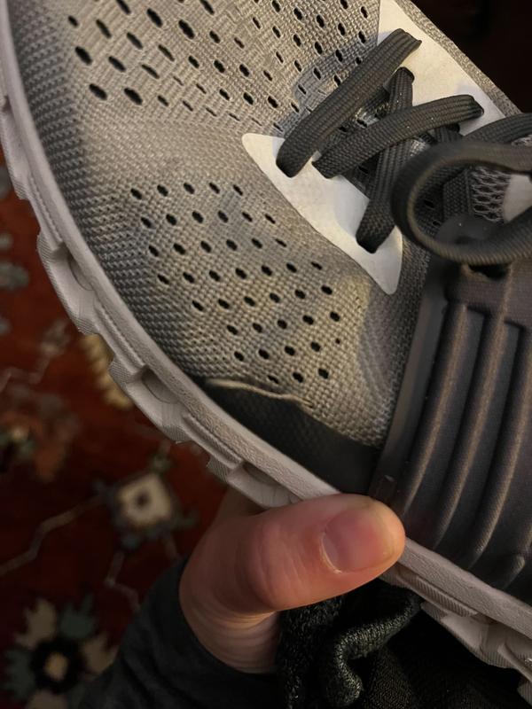 Customer photo for "THESE SHOES DO NOT HOLD UP!"