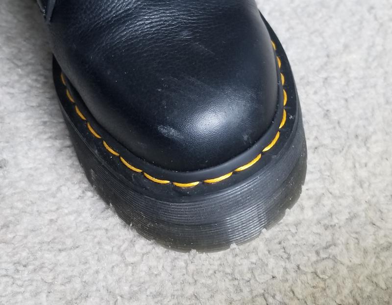 Customer photo for "scratches all over"