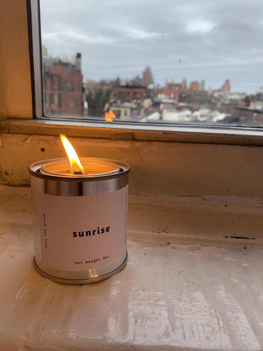Customer photo for "Great wood wicks and lovely scents!"