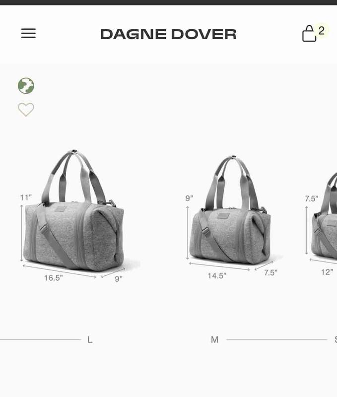 This is the Medium bag, not the Large!